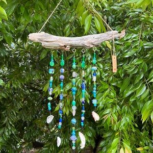 Drift wood bead sun catcher 🌞